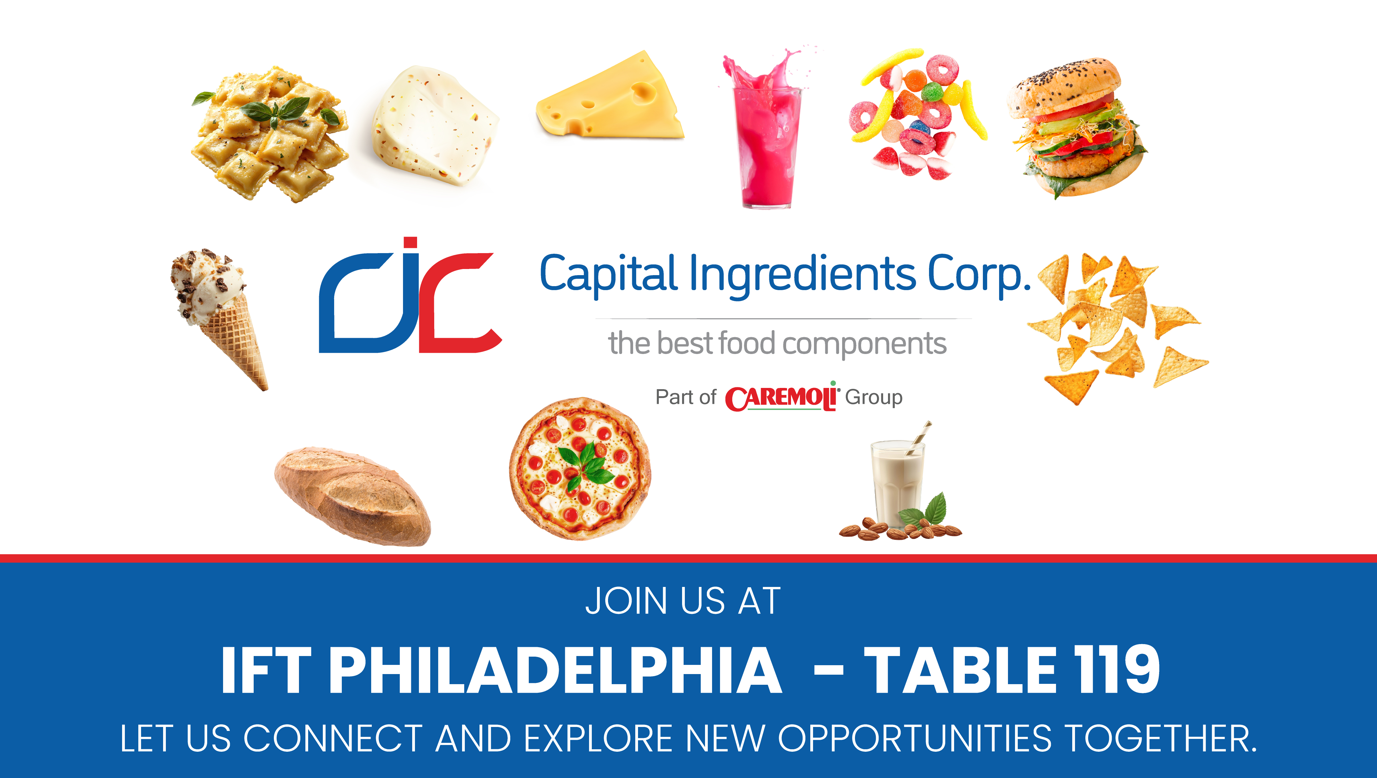 Philadelphia IFT Suppliers Expo! Wednesday, October 14, 2026 The Merion, 1301 US-130, Cinnaminson, NJ 08077 Visit Us at Table 119